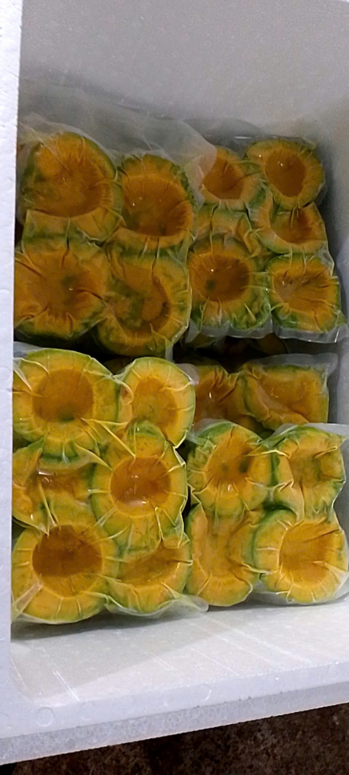 Bơ Booth đông lạnh bịch 1kg